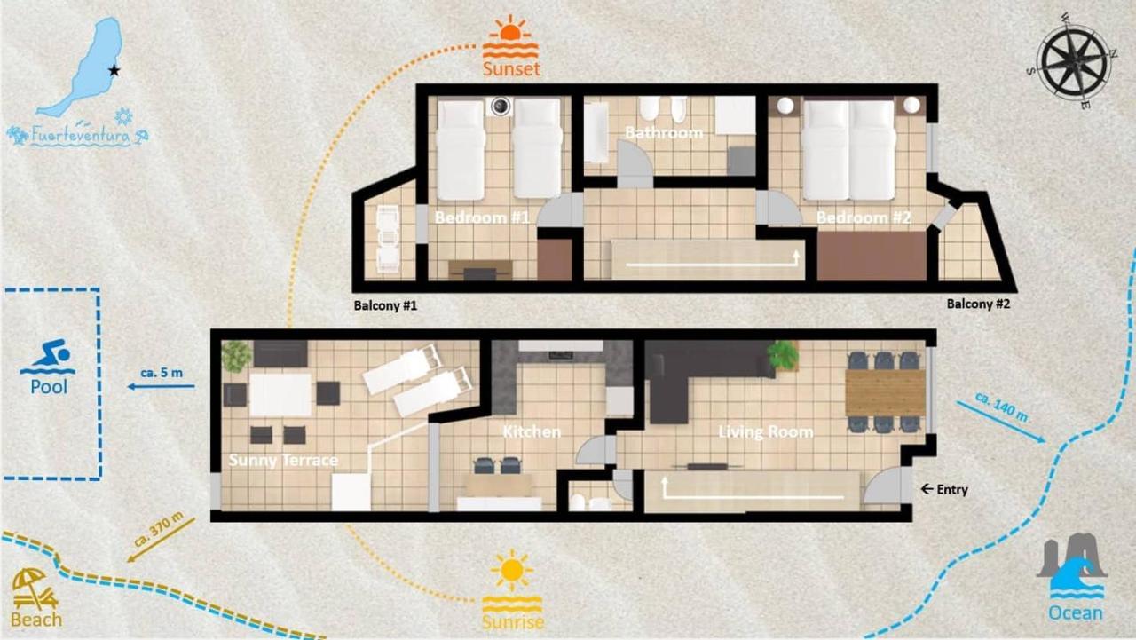 Casita Calma Fuerteventura Βίλα Caleta De Fuste Εξωτερικό φωτογραφία